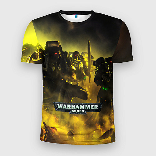 Мужская спорт-футболка Warhammer 40K - Космические Десантники / 3D-принт – фото 1