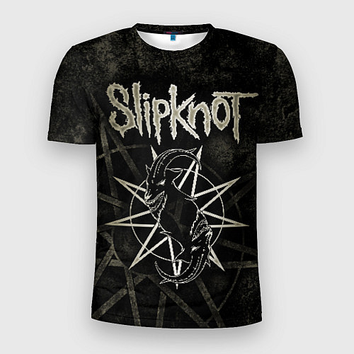Мужская спорт-футболка Slipknot goat / 3D-принт – фото 1