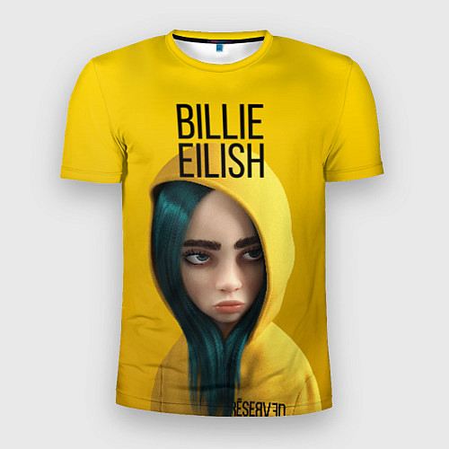 Мужская спорт-футболка BILLIE EILISH: Yellow Girl / 3D-принт – фото 1