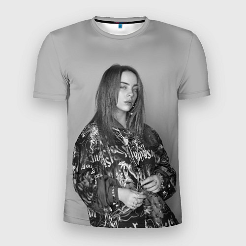 Мужская спорт-футболка Billie Eilish / 3D-принт – фото 1