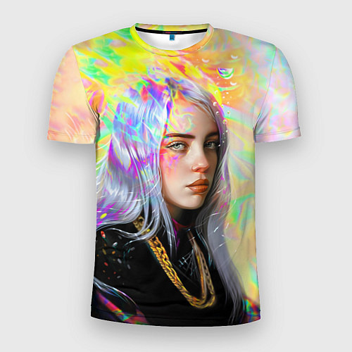 Мужская спорт-футболка Billie Eilish / 3D-принт – фото 1