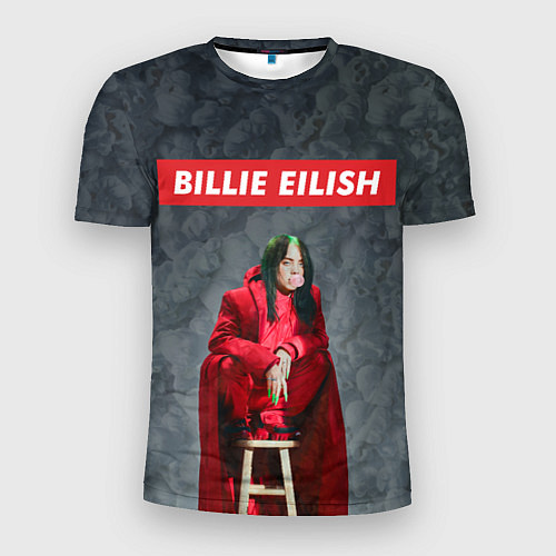 Мужская спорт-футболка Королева Билли / 3D-принт – фото 1