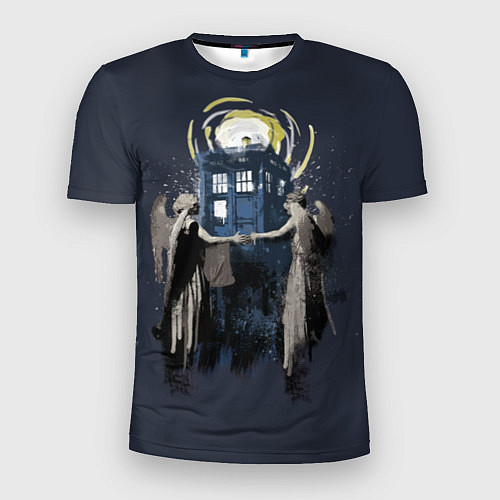 Мужская спорт-футболка Doctor Who / 3D-принт – фото 1