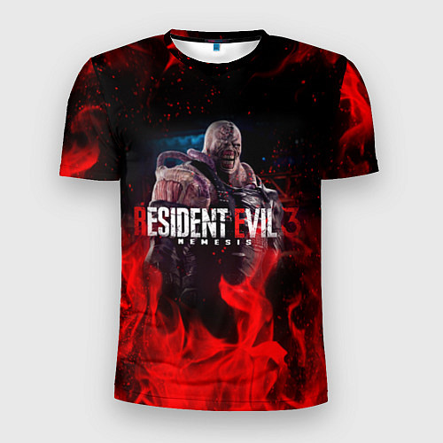 Мужская спорт-футболка RESIDENT EVIL 3 / 3D-принт – фото 1