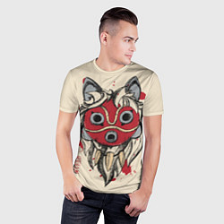Футболка спортивная мужская Princess Mononoke, цвет: 3D-принт — фото 2