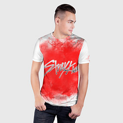 Футболка спортивная мужская STRAY KIDS, цвет: 3D-принт — фото 2