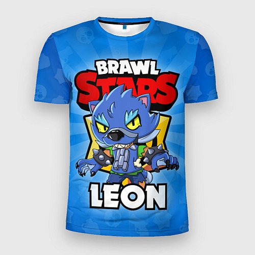 Мужская спорт-футболка BRAWL STARS WEREWOLF LEON / 3D-принт – фото 1