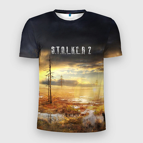 Мужская спорт-футболка STALKER 2 / 3D-принт – фото 1
