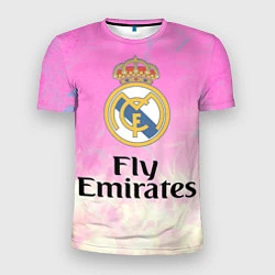 Футболка спортивная мужская Реал Мадрид, цвет: 3D-принт