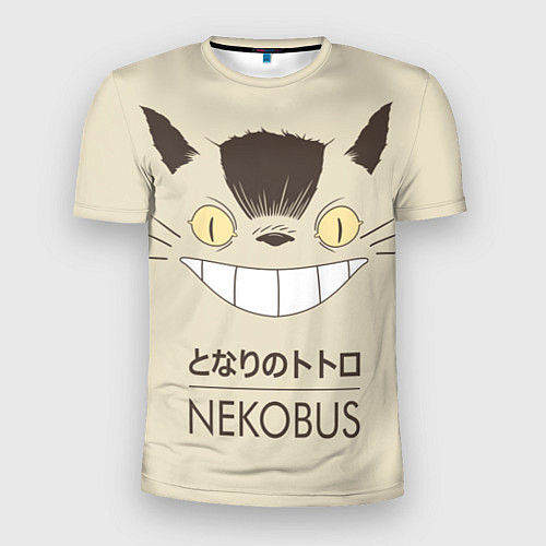 Мужская спорт-футболка Мой сосед Тоторо Nekobus / 3D-принт – фото 1