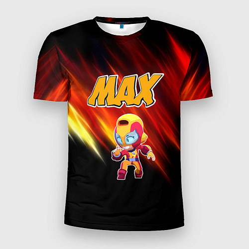 Мужская спорт-футболка Brawl Stars Мах / 3D-принт – фото 1