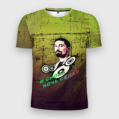 Мужская спорт-футболка Дима Билан / 3D-принт – фото 1