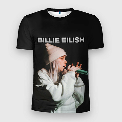 Мужская спорт-футболка BILLIE EILISH / 3D-принт – фото 1