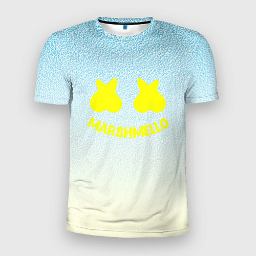 Мужская спорт-футболка МАРШМЕЛЛОУ / 3D-принт – фото 1