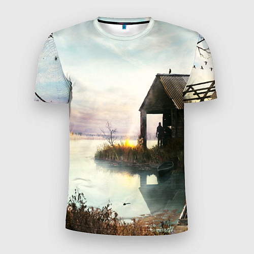 Мужская спорт-футболка STALKER / 3D-принт – фото 1