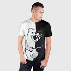 Футболка спортивная мужская MONOKUMA, цвет: 3D-принт — фото 2