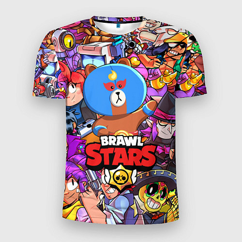 Мужская спорт-футболка BRAWL STARS EL BROWN / 3D-принт – фото 1