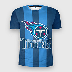 Футболка спортивная мужская Tennessee Titans, цвет: 3D-принт