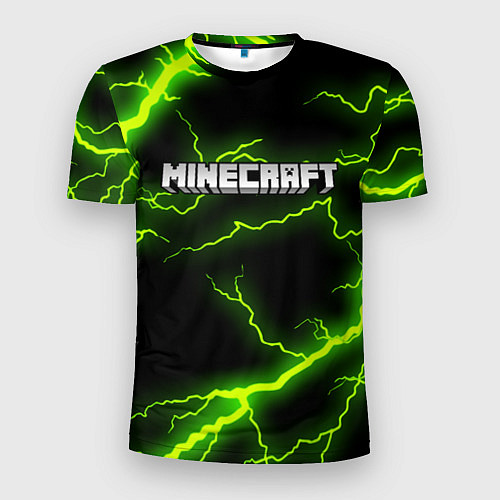 Мужская спорт-футболка MINECRAFT STORM / 3D-принт – фото 1