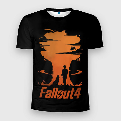 Мужская спорт-футболка Fallout 4 / 3D-принт – фото 1