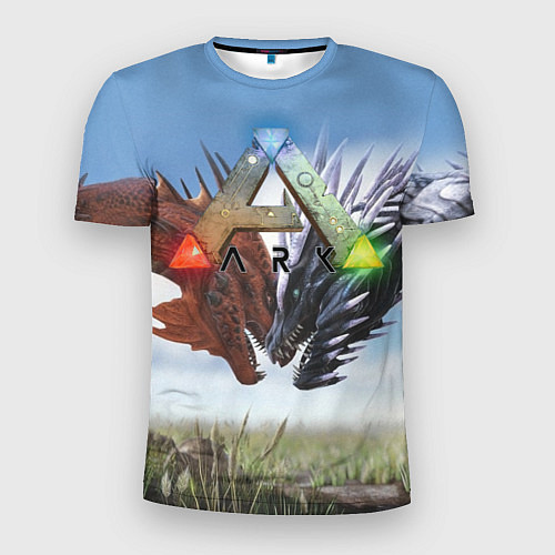 Мужская спорт-футболка Ark Survival Evolved / 3D-принт – фото 1