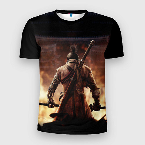 Мужская спорт-футболка Sekiro shadows die twice / 3D-принт – фото 1