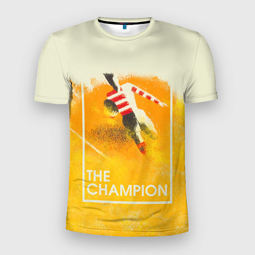 Мужская спорт-футболка Регби The Champion / 3D-принт – фото 1