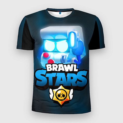 Мужская спорт-футболка BRAWL STARS 8 BIT / 3D-принт – фото 1