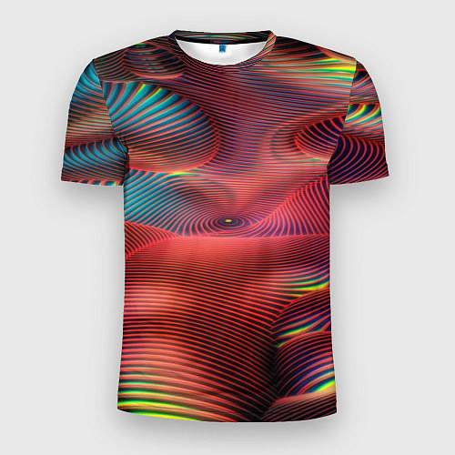 Мужская спорт-футболка Текста / 3D-принт – фото 1