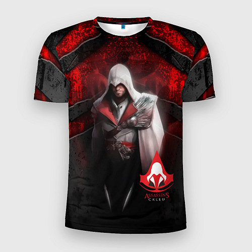 Мужская спорт-футболка Assasin's creed / 3D-принт – фото 1