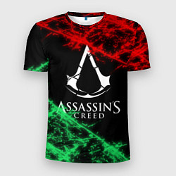 Мужская спорт-футболка Assassin’s Creed: Red & Green