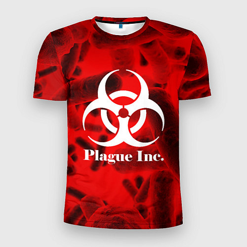 Мужская спорт-футболка PLAGUE INC / 3D-принт – фото 1