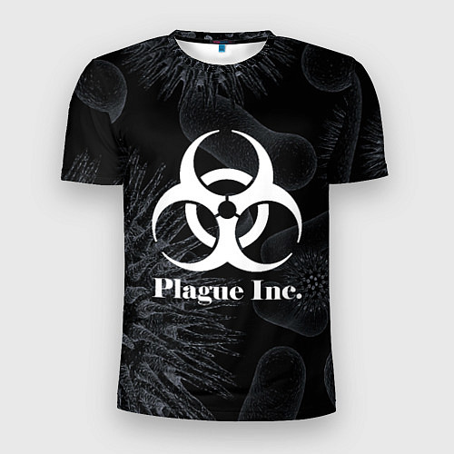 Мужская спорт-футболка PLAGUE INC / 3D-принт – фото 1