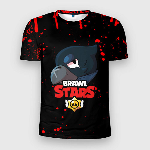 Мужская спорт-футболка BRAWL STARS CROW / 3D-принт – фото 1