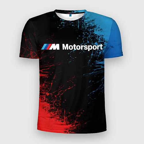 Мужская спорт-футболка БМВ Мотоспорт / 3D-принт – фото 1