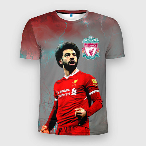 Мужская спорт-футболка Mohamed Salah / 3D-принт – фото 1