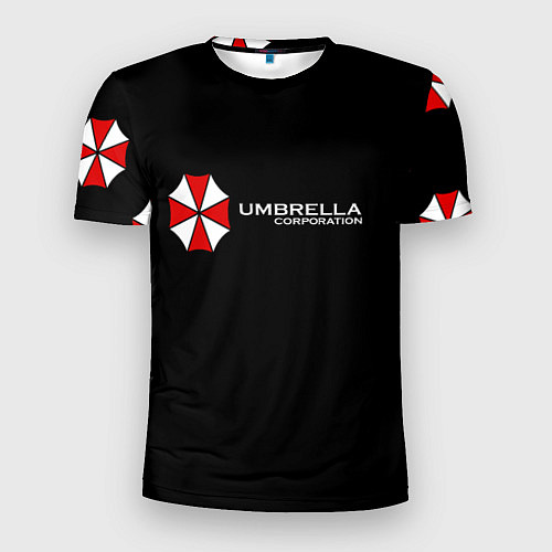 Мужская спорт-футболка Umbrella Corporation / 3D-принт – фото 1