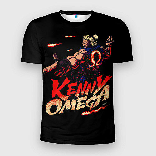 Мужская спорт-футболка Kenny Omega Street Fighter / 3D-принт – фото 1