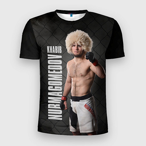 Мужская спорт-футболка Хабиб Нурмагомедов / 3D-принт – фото 1