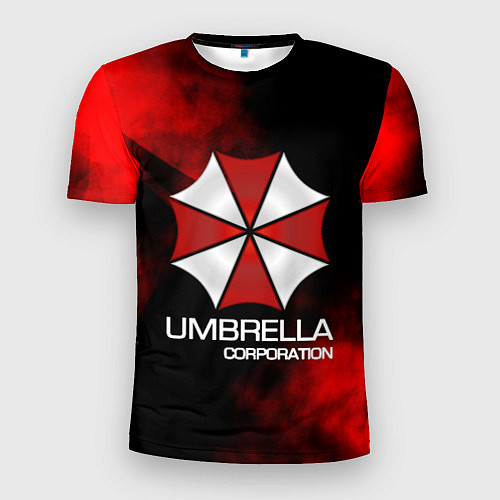 Мужская спорт-футболка UMBRELLA CORP / 3D-принт – фото 1