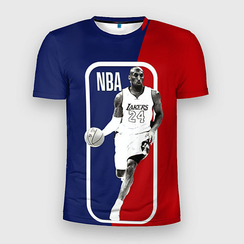 Мужская спорт-футболка NBA Kobe Bryant / 3D-принт – фото 1