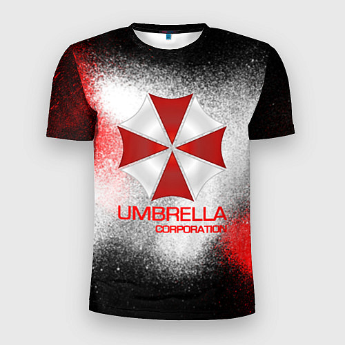 Мужская спорт-футболка UMBRELLA CORP / 3D-принт – фото 1