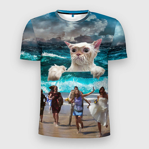 Мужская спорт-футболка Морской Кошак / 3D-принт – фото 1