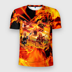 Футболка спортивная мужская Judas Priest, цвет: 3D-принт