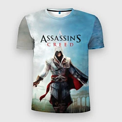 Футболка спортивная мужская Assassins Creed, цвет: 3D-принт