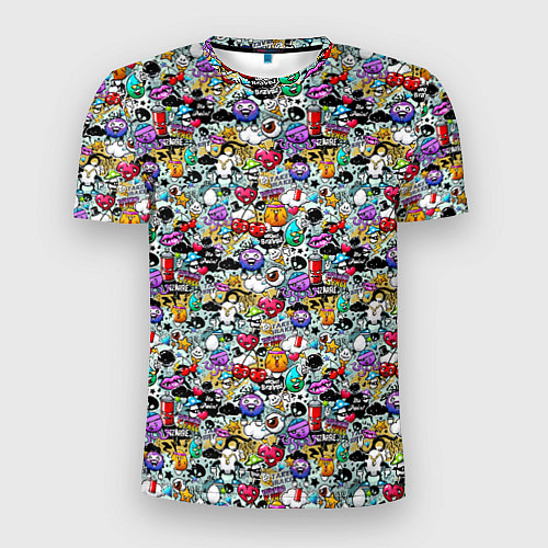 Мужская спорт-футболка Stickerboom / 3D-принт – фото 1