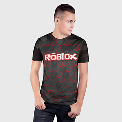 Футболка спортивная мужская ROBLOX, цвет: 3D-принт — фото 2