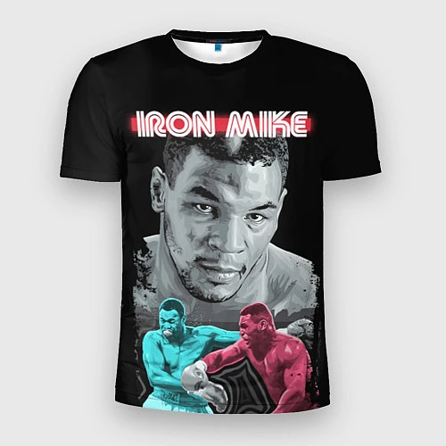 Мужская спорт-футболка Iron Mike / 3D-принт – фото 1