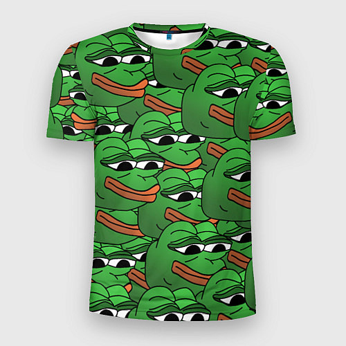 Мужская спорт-футболка Pepe The Frog / 3D-принт – фото 1