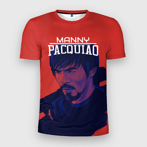 Мужская спорт-футболка Manny Pacquiao / 3D-принт – фото 1